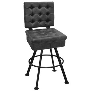 KHÁCH SẠN ăn tối ghế Phân đen trắng kim loại OEM đồ nội thất hiện đại sòng bạc Ghế Nhà Hàng Quán Cà Phê đêm quán rượu Câu lạc bộ thanh phân - Product Image 3