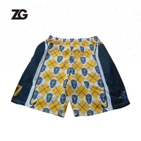 Professionelles Maßgeschneidertes Voll-Sublimations-Lacrosse-Trikot Team Herren Mesh-Lacrosse-Jersey 100% Polyester