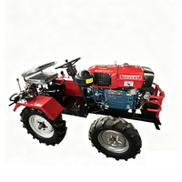 Rotocultivador con Ruedas de 18 Caballos de Potencia, Tipo Ahorrador de Energía, Renovación Rápida, Gran Venta