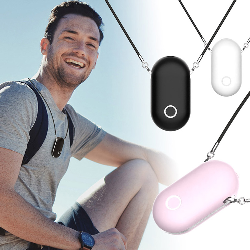 Лидер продаж, небольшой персональный очиститель воздуха для шеи, портативный переносной очиститель воздуха