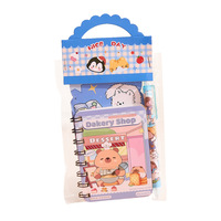 Ensemble de papeterie mignon Capybara : Carnet spirale et stylo à pression – Cadeau de rentrée scolaire pour enfants