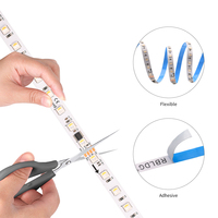 Bande LED à pixels adressables DC36V RGBW SMD5050 72 LED par mètre 10 mm IP20 IP65 IP67 pour éclairage architectural et scénique