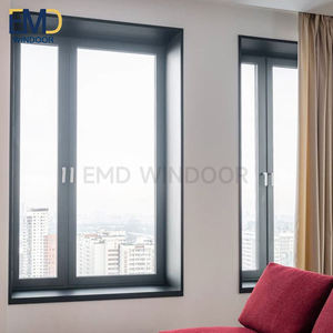 Ventanas Corredizas Modernas de Aleación de Aluminio con Malla de Acero Inoxidable, Vidrio de Bajo Consumo y Diseño Insonorizado - Product Image 3