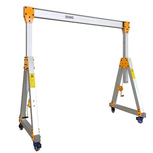 Prix d'usine Chine Marque célèbre Apax Crane Group 1t Grue portique mobile légère en aluminium de type A à vendre - Product Image 4