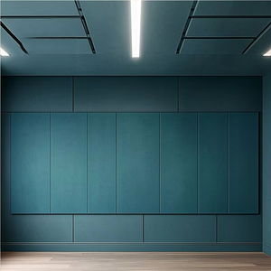Paneles Acústicos Modernos Runwood, Revestimiento de Tela, Impermeables, Ecológicos, Reducción de Ruido del 80%, para Hoteles, Apartamentos y Hospitales - Product Image 6
