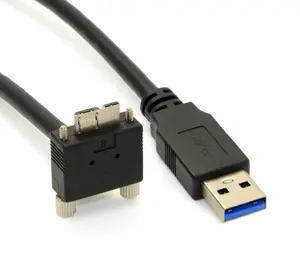 Dongguan Guangying Câble de données USB Chargeur A mâle vers Micro-B mâle Cordon de rallonge Super Speed Câble pour disque dur