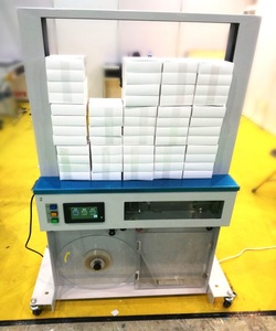 Máquina Automática de Flejado Vertical para Cajas, Revistas y Paquetes, Utiliza Papel y Cinta de OPP - Product Image 5