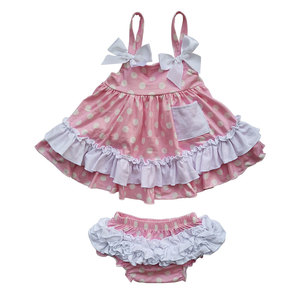 Nhà Máy Trực Tiếp 3-10 Năm Mùa Hè Trẻ Sơ Sinh Trẻ Em Quần Áo Bé Cô Gái Quần Áo Bộ - Product Image 6