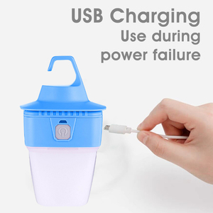 Lanterna da Campeggio LED Ricaricabile USB 3W, Impermeabile IP44, Certificata CE, Luce d'Emergenza Portatile Verde, Etichetta Privata OEM - Product Image 6