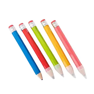 큰 점보 HB 2B 다채로운 연필 사용자 정의 큰 나무 연필 아이 선물