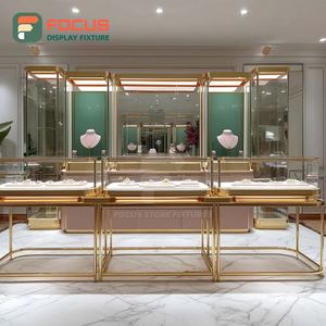Exhibidores de Joyería Premium Personalizados, Superficie Pulida, Vitrina de Vidrio para Tiendas de Marca - Product Image 6