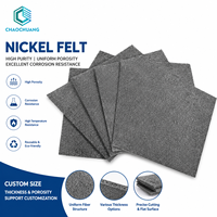 Feutre de nickel fritté de 0,4 mm à 0,6 mm d'épaisseur, porosité 60-80 %, pour couche de diffusion de gaz de générateur d'hydrogène