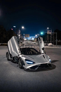 Kit de carrocería de coche de fibra de medio carbono para <span class=keywords><strong>Mclaren</strong></span> 720s actualización a <span class=keywords><strong>765LT</strong></span> estilo coche parachoques delantero y trasero difusor trasero - Product Image 5