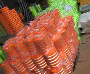 Avviso di sicurezza ad alta visibilità rifinitura per cinghie da cucire su nastro 50mm poliestere argento Lime verde nastro riflettente per l'usura dei lavoratori - Product Image 2