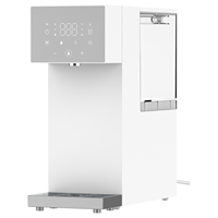Distributeur d'eau pétillante chaude et froide avec réfrigérateur et filtration, affichage LED intelligent, sans installation, distribution rapide