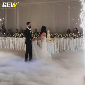 GEVV Mini Hochzeits nebel maschine Niedrig liegende Rauch maschine Nimbus 3500W Trockeneis wolken rauch nebel maschine