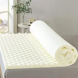 Nuovo stile alla moda singolo materasso in lattice naturale schiuma con cuscinetti rimovibili in Memory Foam Topper materasso