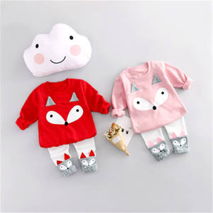 Ropa Alternativa, Camiseta de Algodón, Leggings de Moda con Estampado de Animales para Bebés, Compra al por Mayor de un Fabricante Chino - Product Image 2