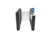 Torniquete Inteligente RFID de Alta Velocidad con Control de Acceso Biométrico, Barrera Óptica Anti-Colisión, Acero Inoxidable 304, Sin Escobillas