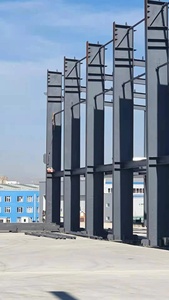 Kết cấu thép bền tùy chỉnh khung thép dài-span sân bay thép nhà chứa máy bay - Product Image 5