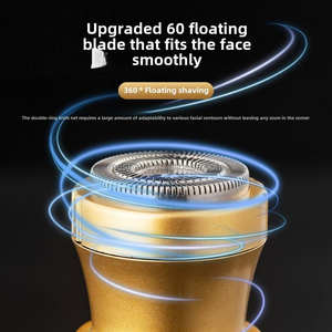 เครื่องเล็มขนจมูกไฟฟ้าแบบ2ใน1เครื่องโกนหนวดและกรรไกรกำจัดขนจมูกของผู้ชายอุปกรณ์ทำความสะอาดจมูกลายมังกรฟีนิกซ์พลาสติก - Product Image 5