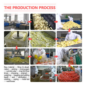 Fournisseur chinois de cuisine japonaise en <span class=keywords><strong>gros</strong></span>, gingembre mariné en tranches, saveur aigre, gingembre mariné rose pour sushi - Product Image 5