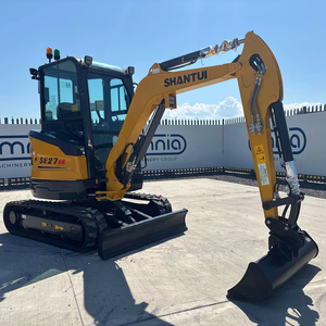 Miniexcavadora de cadenas Shantui SE27SR de 2.7 toneladas, marca china, en buen estado, a la venta a bajo precio. - Product Image 1