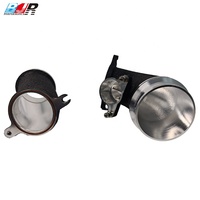 BJR BMW S58 Charge Pipe Aluminium Intake Kit untuk G80 M3 G82 M4 G87 M2 F97 X3M High Flow Hitam