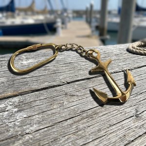 Metal Anchor Keychain Vintage Nautical Design Key Ring Durable Metal Pendant Handmade Maritime Key Holder Accessory - Product Image 5