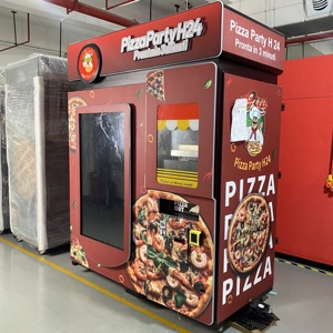 Distributeur automatique de pizzas personnalisé entièrement automatique et sans pilote 24h Source directe d'usine avec fonction SDK Offre Spéciale en libre-service - Product Image 3
