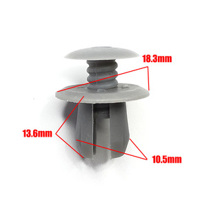 Clip de Retención de Plástico para Fijación de Molduras Interiores de Parachoques de Volkswagen T4 T5 Van - Product Image 2