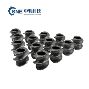 OEM vít yếu tố PVC PE PP đùn hạt và nhựa trộn vít đôi - Product Image 3