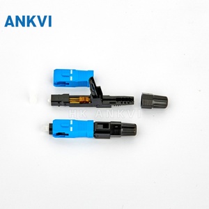 ตัวเชื่อมต่อไฟเบอร์ออปติกแบบเร็ว 1301-2 LN-01 SC UPC ความสูญเสีย 0.3dB สำหรับสายดรอป FTTH ประกอบในสนาม - Product Image 2