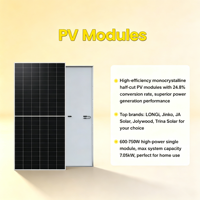 Sistem PV-ESS Tenaga Surya 6.2kW 16.1kWh untuk Hunian, Sistem Off-Grid dengan Baterai Lithium Ion dan Inverter MPPT