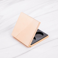 Personnalisé Unique Rose Or Blush Emballage Conteneur Surbrillance Correcteur Rechargeable Vide Fard À Paupières Palette