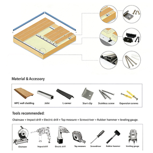 Clip de fixation en forme de L pour terrasse en WPC, positionnement initial facile pour l'installation de revêtements de <span class=keywords><strong>sol</strong></span>, support métallique robuste avec ajustement sécurisé - Product Image 4