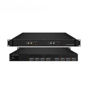 Encodeur 16/32 canaux SD H.264/MPEG-4 AVI avec sortie ASI pour diffusion en continu, résolution 720x576i, logo/souttitre/<span class=keywords><strong>code</strong></span> QR - Product Image 1