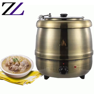 Buffet international, assiettes <span class=keywords><strong>de</strong></span> <span class=keywords><strong>luxe</strong></span> pour la restauration, buffet, soupe noire, station chauffante, conteneur <span class=keywords><strong>de</strong></span> buffet, soupe électrique, soupière - Product Image 5