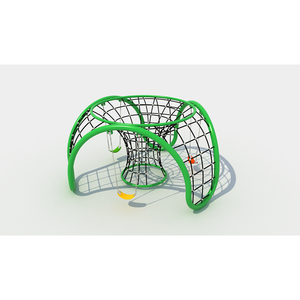 튼튼하고 다채로운 로프 네트 유아 교육 시설 및 지역 커뮤니티 놀이터용 야외 놀이 기구 - Product Image 6