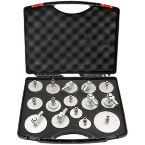 Kit d'outils de changement de liquide de frein Bo Xi, 111 pièces, adaptateurs standard européens pour remplacement et réparation - Product Image 1