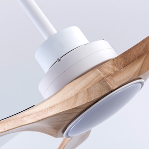 Bán buôn AC động cơ gỗ quạt trần với ánh sáng điều khiển từ xa chuyển đổi cho phòng khách ánh sáng Trần - Product Image 4