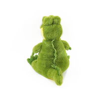 Peluche crocodile anti-stress pour enfants, jouet électrique, couleur verte