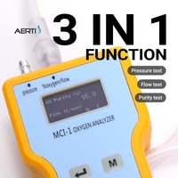 Alat Layanan Konsentrator Oksigen Portabel AERTI 3-in-1, Meter Pengukur O2 yang Praktis