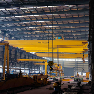 Grúa Puente Eléctrica de Doble Viga para Hormigón Prefabricado, Grúa de Bloques Pesados de 5t-400t, Unidad de Grúa EOT Móvil - Product Image 6