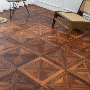Suelo de Parqué de Madera de Palisandro Multicapa T&G, Impermeable, Resistente al Fuego, Fácil de Limpiar, con Certificación CE, Grado ABC, 12mm 16mm 18mm, para Dormitorio - Product Image 2
