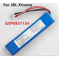 GSP0931134 Baterai Pengganti Li-polimer 5000mAh untuk Speaker Xtreme 1 Bersertifikasi CE RoHS FCC Perlindungan IC Ganda Tinggi