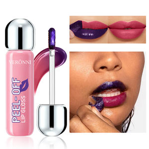 <span class=keywords><strong>Tinta</strong></span> <span class=keywords><strong>Labbra</strong></span> Opaca in 6 Colori, Rossetto Liquido Peel-Off Impermeabile e Duraturo, Lucidalabbra Senza Sbiadimento - Product Image 1