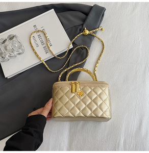 Bolso de Hombro Tipo Cubo de PU de Alta Calidad para Mujer, con Cierre de Cremallera, Estilo Moderno y Popular, Novedad 2026 - Product Image 4