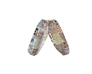 Pantalon Harem Patchwork Taille Unique Ample et Confortable pour Toutes les Tailles – Fournisseur Indien - Product Image 5