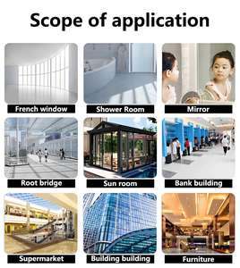 Argent 5% 15% 20% 35% 50% 70% <span class=keywords><strong>Film</strong></span> réfléchissant miroir attaché à la construction de verre Protection solaire fenêtre teinte Films commerciaux - Product Image 6